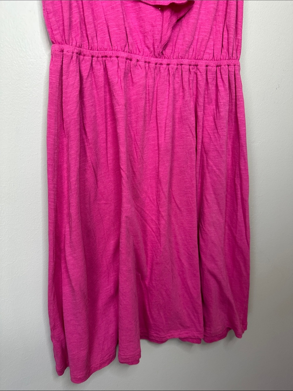 LOFT Fuchsia Pink Ruffle Sundress - Picture 3 of 6